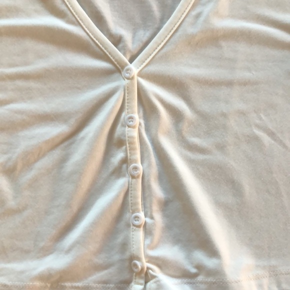 SOLD! - Shein White Crop top XL - Picture 3 of 6